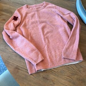 Freecity Soft Pink Crew Neck Sweater